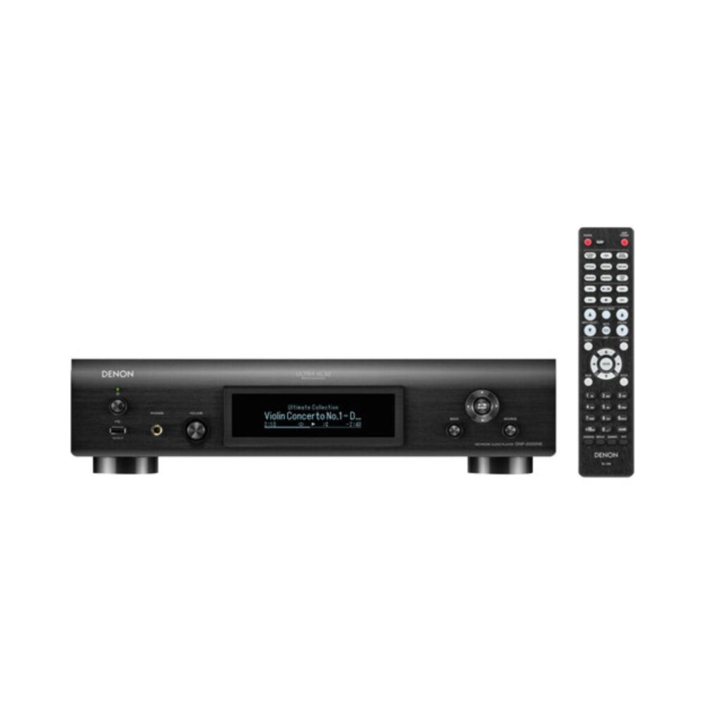 AVCore-Denon-DNP--NE-Front-View-With-Remote-Black- jpg