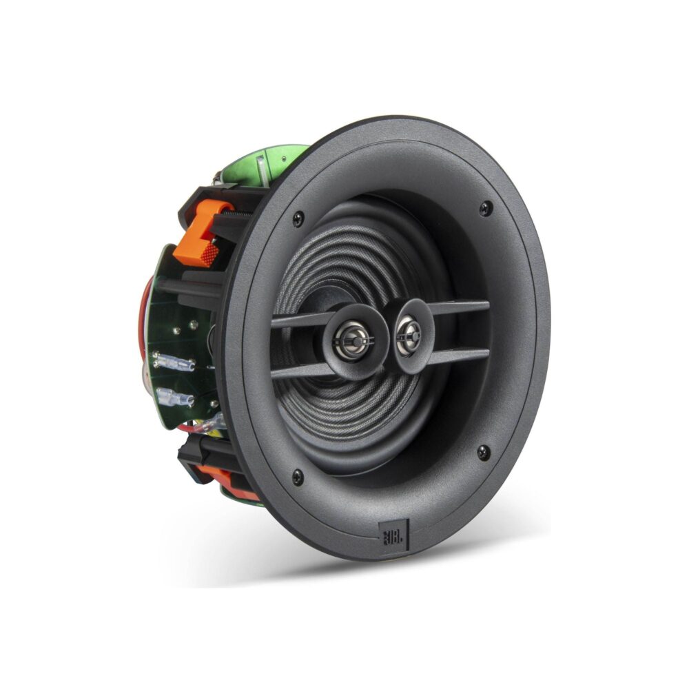 AVCore-JBL-Stage-CDT-Stereo-Input-In-Ceiling-Speaker-Front-Angled-View-Hero- jpg