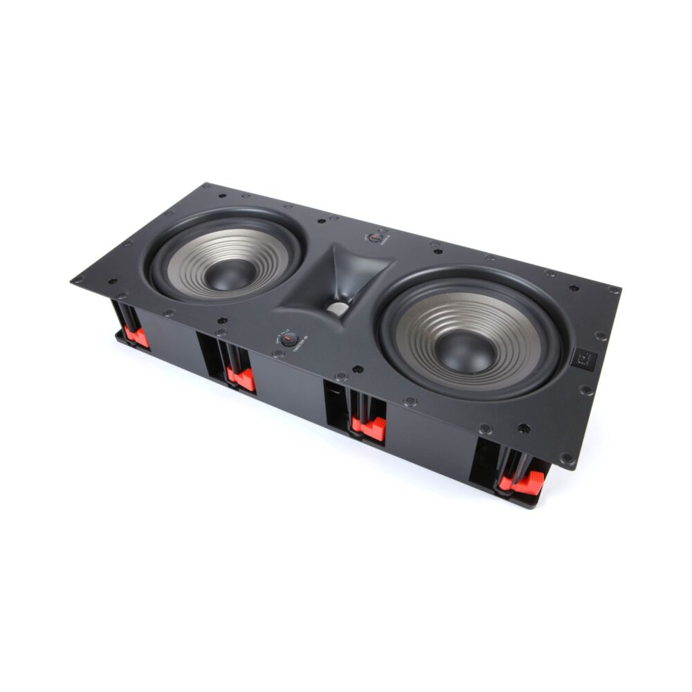 AVCore-JBL-Studio--LCR-Multi-Purpose-In-Wall-Home-Theater-Speaker-Front-Angled-View-Hero- jpg