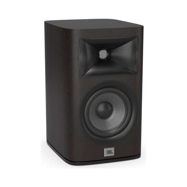 AVCore-JBL-Studio--BookshelfSpeakers-Front-Angled-View-Hero-Dark-Wood- jpg