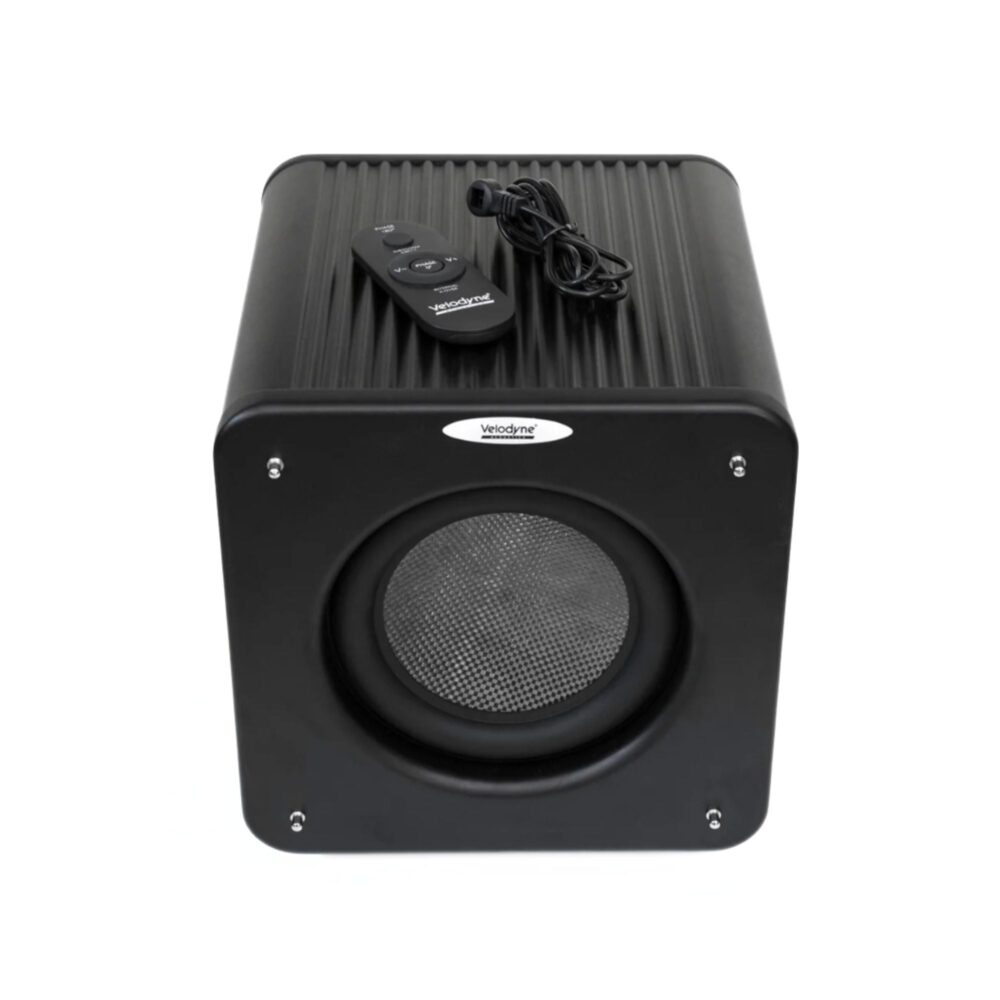 AVCore-Velodyne-Acoustics-Microvee-X-Front-Top-Angled-View- jpg