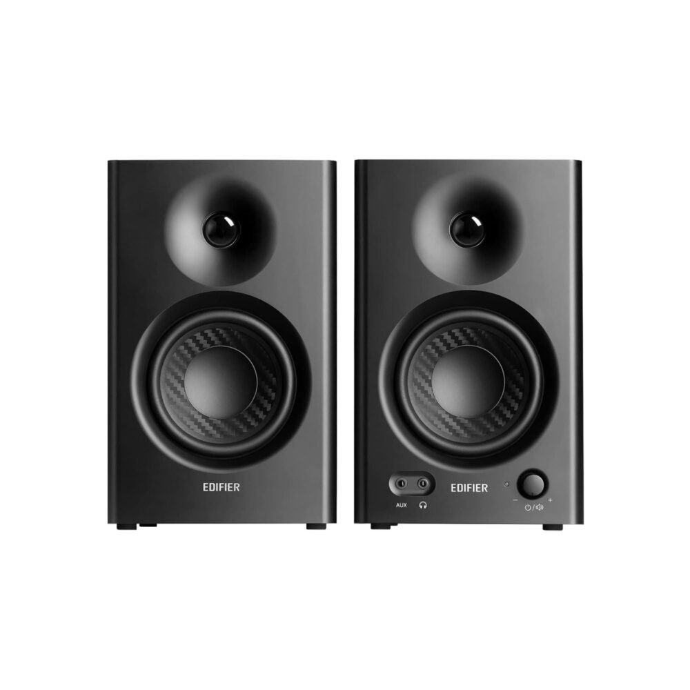 AVCore-Edifier-MR-Powered-Studio-Monitor-Speakers-Front-View-Black jpg