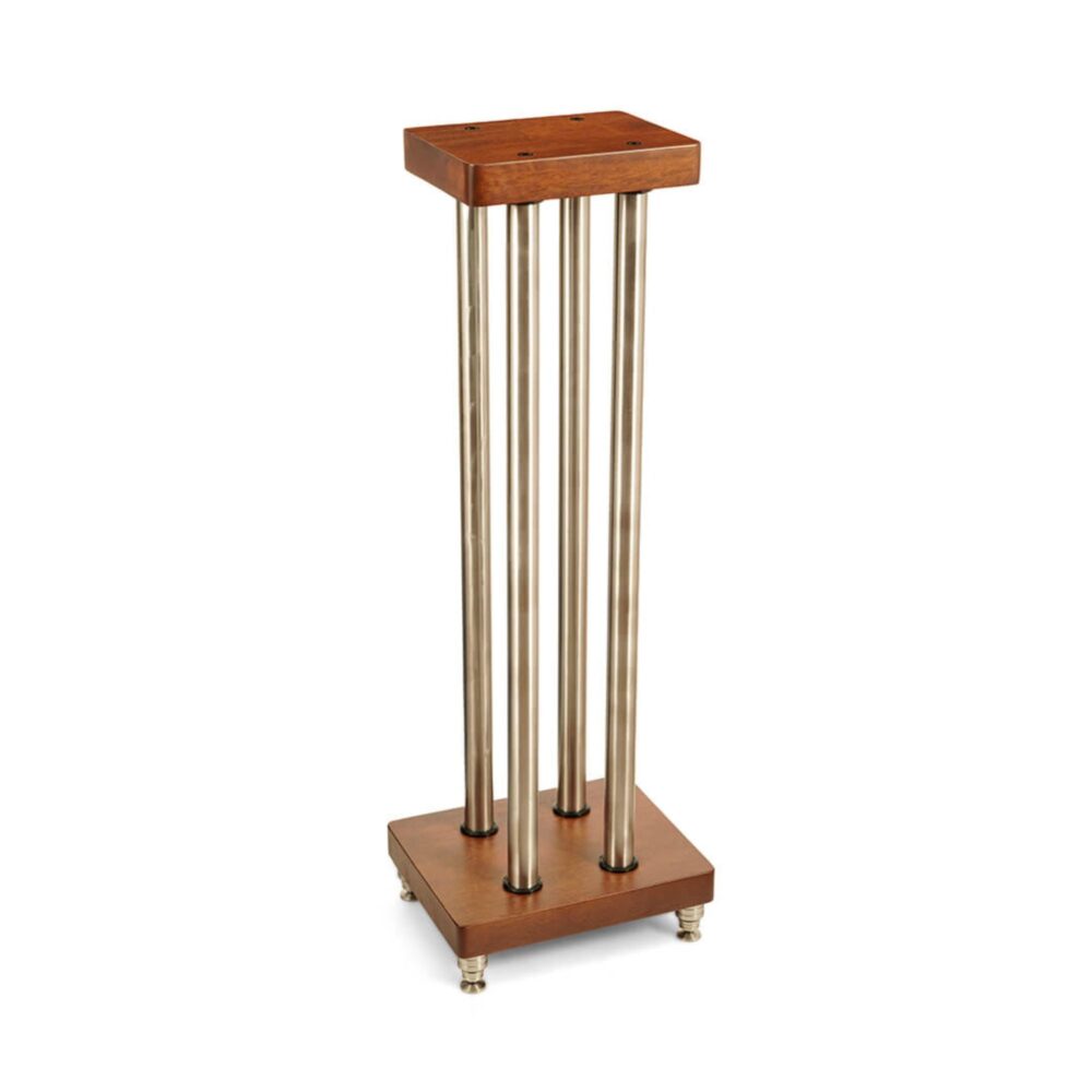 AVCore-Esthetica-Ocatvia-Speaker-Stand-Single-Front-Teak jpg