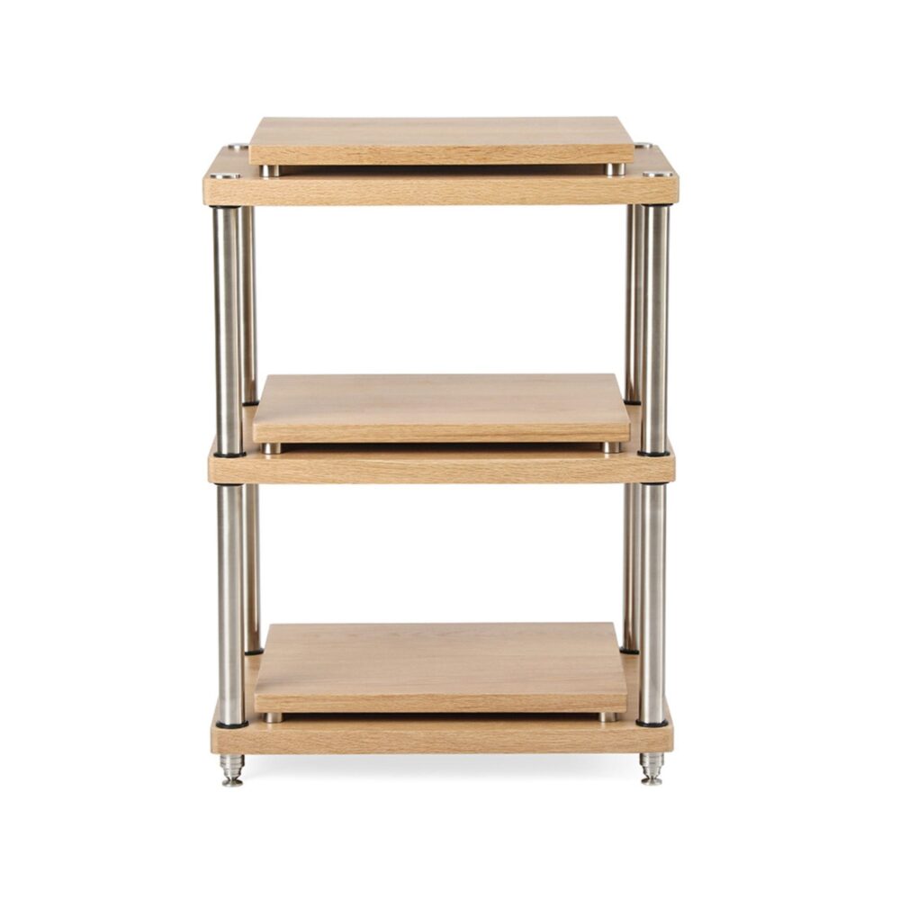AVCore-Esthetica-Octave-Audio-Rack-Front-View-Oak-Wood jpg