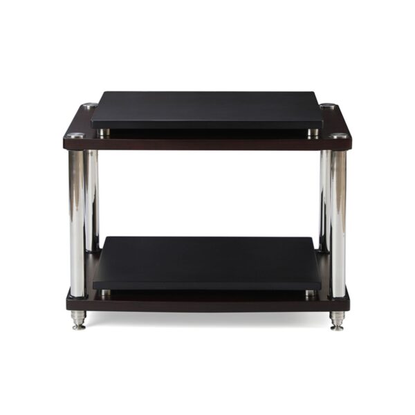 AVCore-Esthetica-Octave-Junior-Audio-Rack-Front-Walnut- -Black jpg