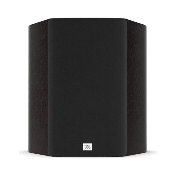 AVCore-JBL-Studio--On-Wall-Surround-Speakers-Front-View-With-Grille-Dark-Wood jpg