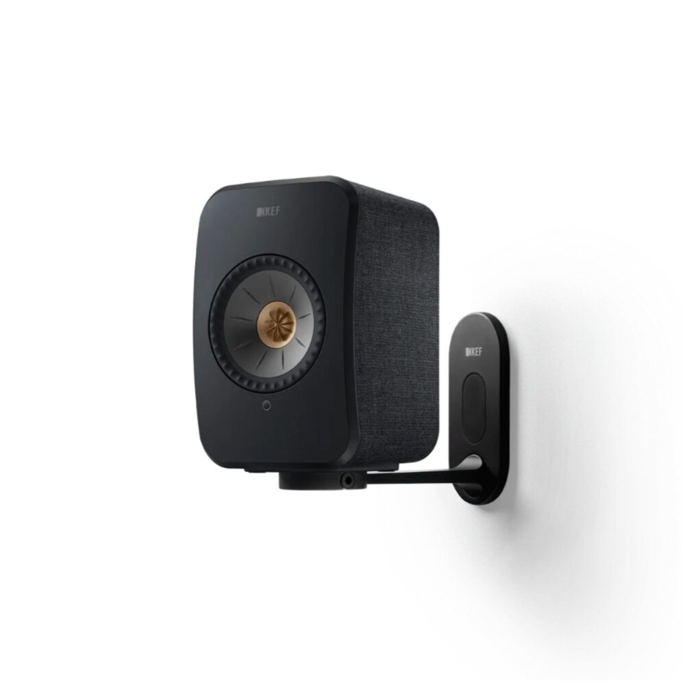 AVCore-KEF-B-Front-Angled-View-With-Speaker-Black jpg