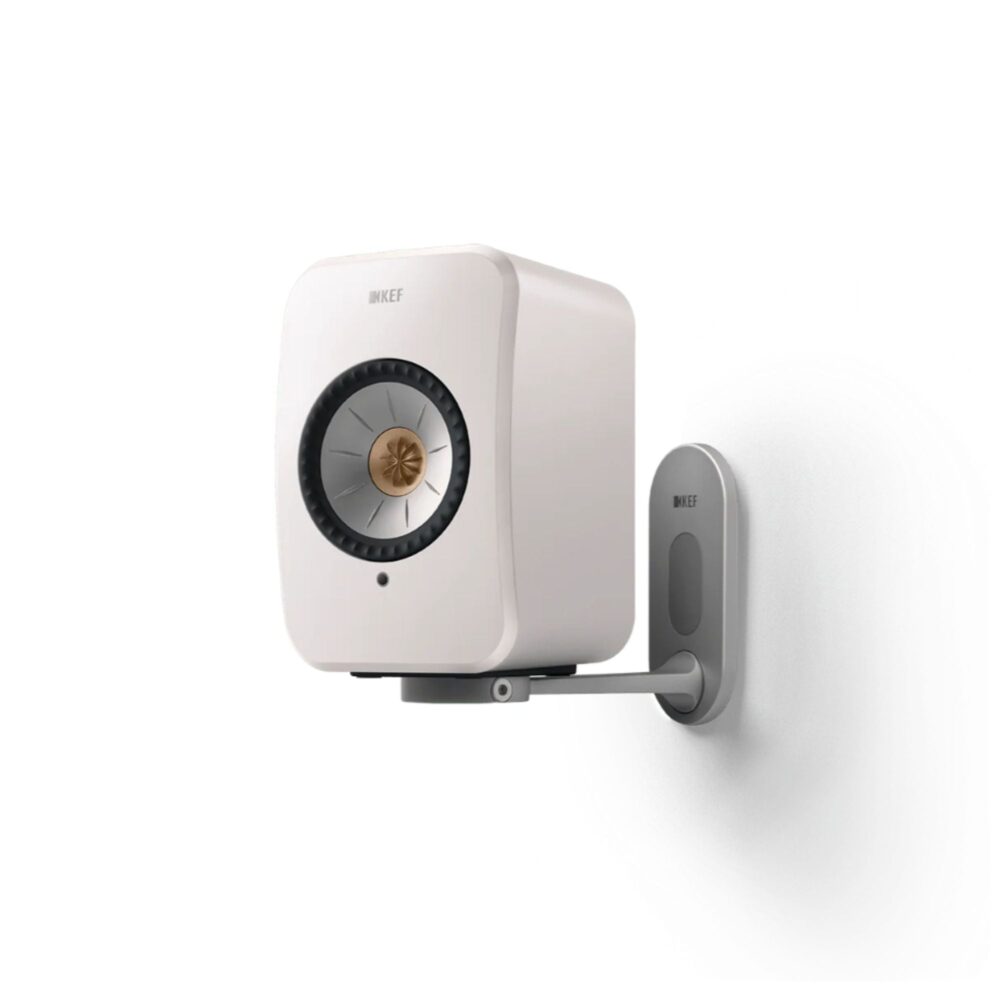 AVCore-KEF-B-Front-Angled-View-With-Speaker-Silver jpg