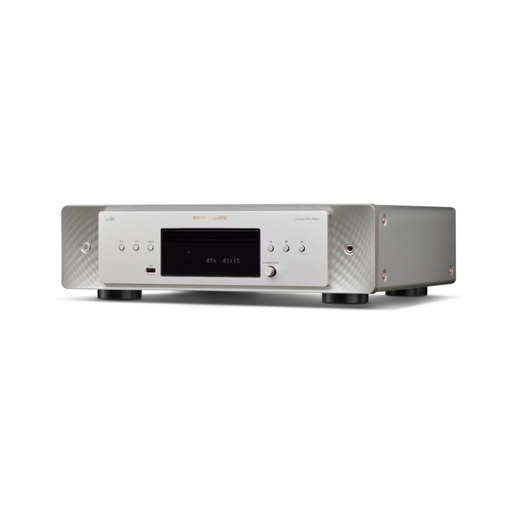 AVCore-Marantz-CD--Front-Right-Angled-View-Silver-Gold jpg