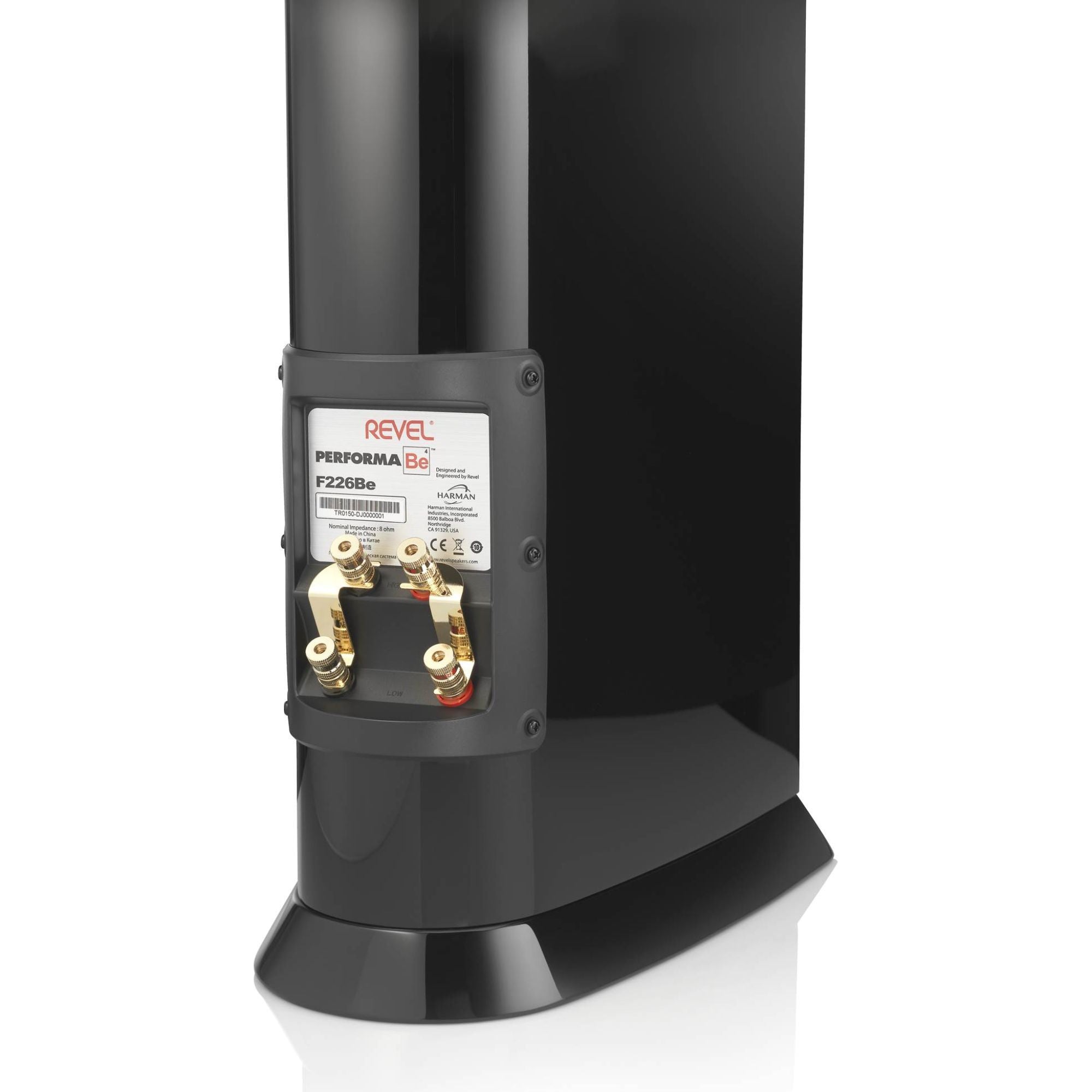 AVCore-Revel-PerformaBe-FBe-Floor-Standing-Speaker-Back-Close-Up-View-Black-Gloss jpg
