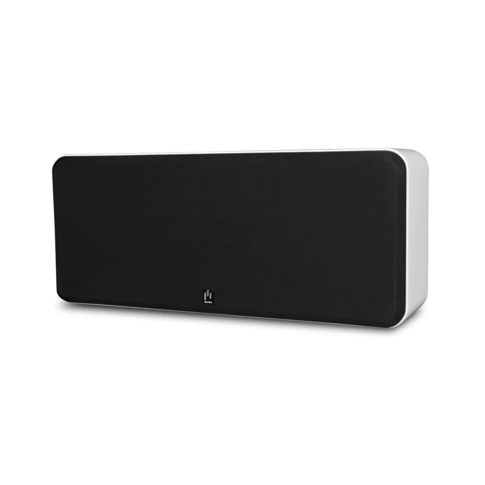AVCore-Aperion-Audio-Novus-Slim-NSC-Matte-White-Front-Grill jpg