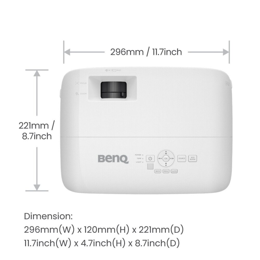 AVCore-BenQ-TH--Top-Dimensions jpg