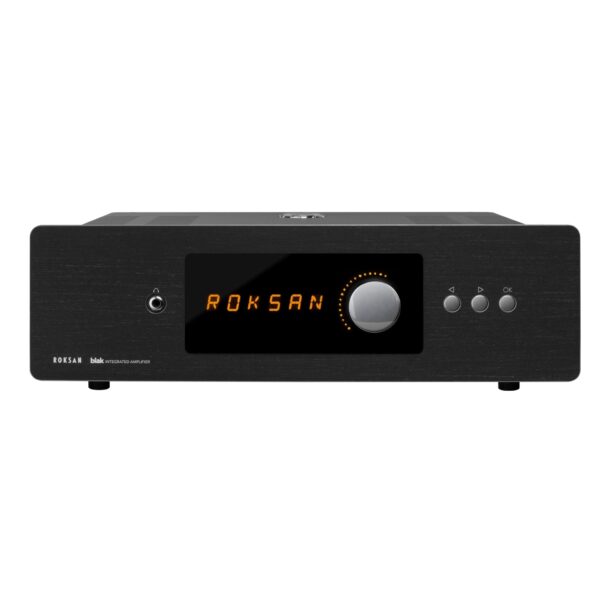 AVCore-Roksan-Blak-Integrated-Amplifier-Black-Front-- jpg