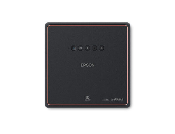 Epson EpiqVision Mini EF-12 – Compact Smart 3LCD Smart Home Theater Laser Projector - Top