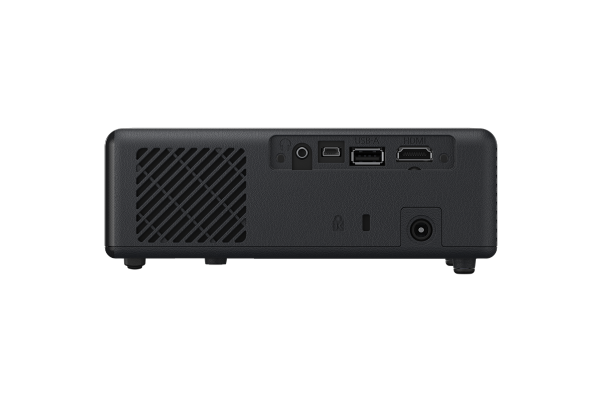 Epson EpiqVision Mini EF‑11 – Compact 3LCD Full HD Laser Home Cinema Projector - Back