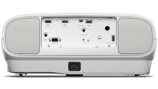 Epson TW7100 3LCD Native 4K PRO-UHD1 Home Cinema Projector - Back