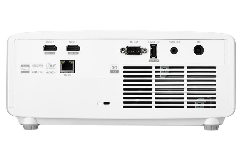 Optoma AZW360ST WXGA DuraCore laser projector - Back