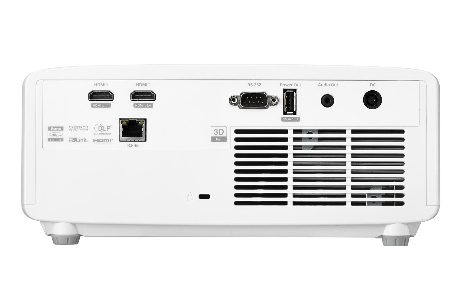 Optoma AZW500 WXGA laser projector - Back