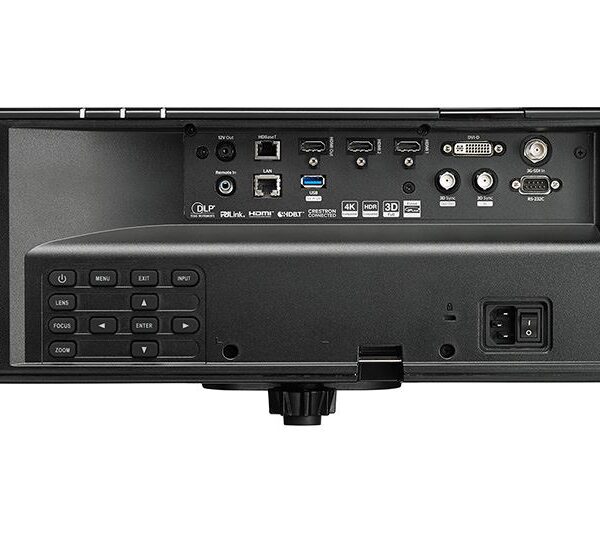 Optoma ZU1100 11500 lumens 4k DLP laser projector - Back Ports