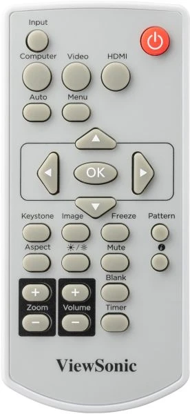 ViewSonic LSC601WU Professional Laser Projector - Remote