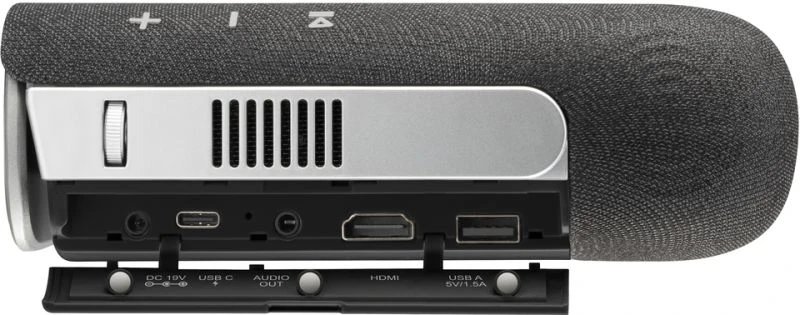 ViewSonic M1X Smart LED Portable Projector - Back