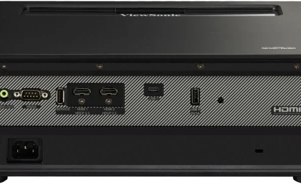 ViewSonic X1 4K 4K HDR Smart LED Projector Back 2