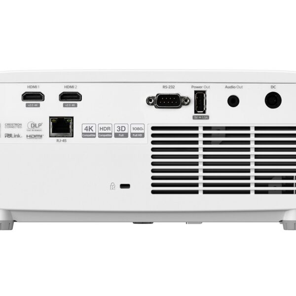 optoma AZH460ST FHD 1080p Laser Projector - Back