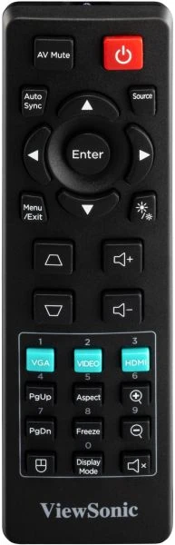 ViewSonic LS711WP WXGA Short Throw Laser Projector Remote